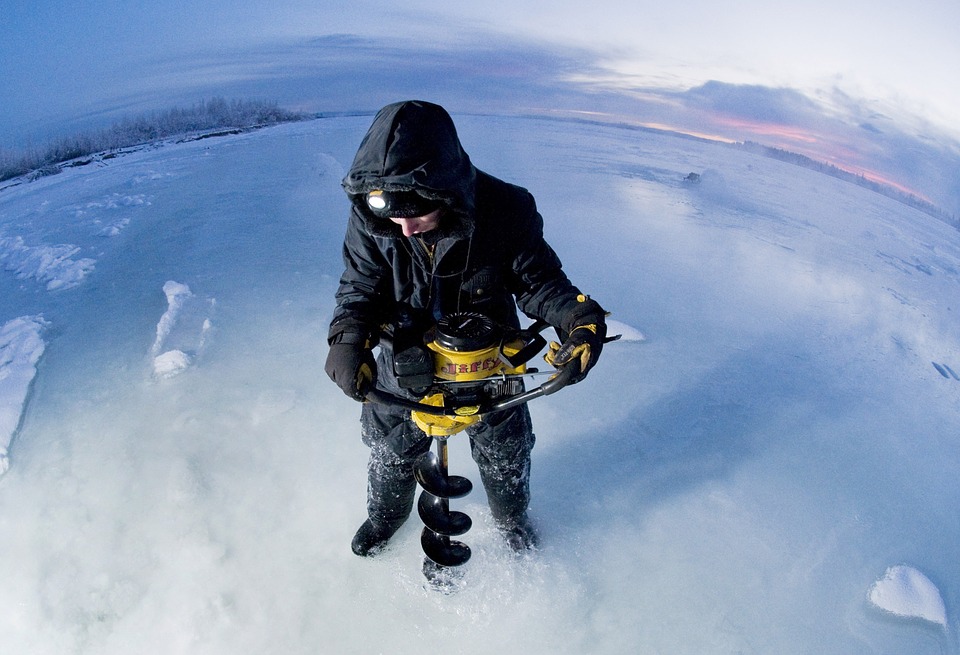 Ice fishing