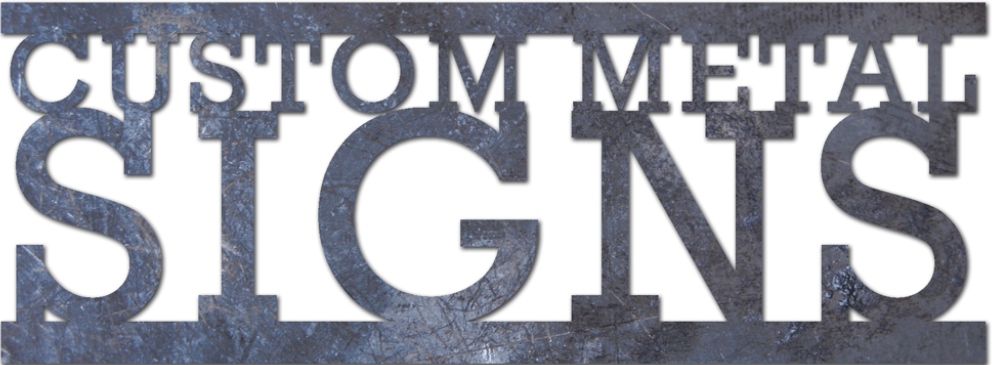 Metal signs